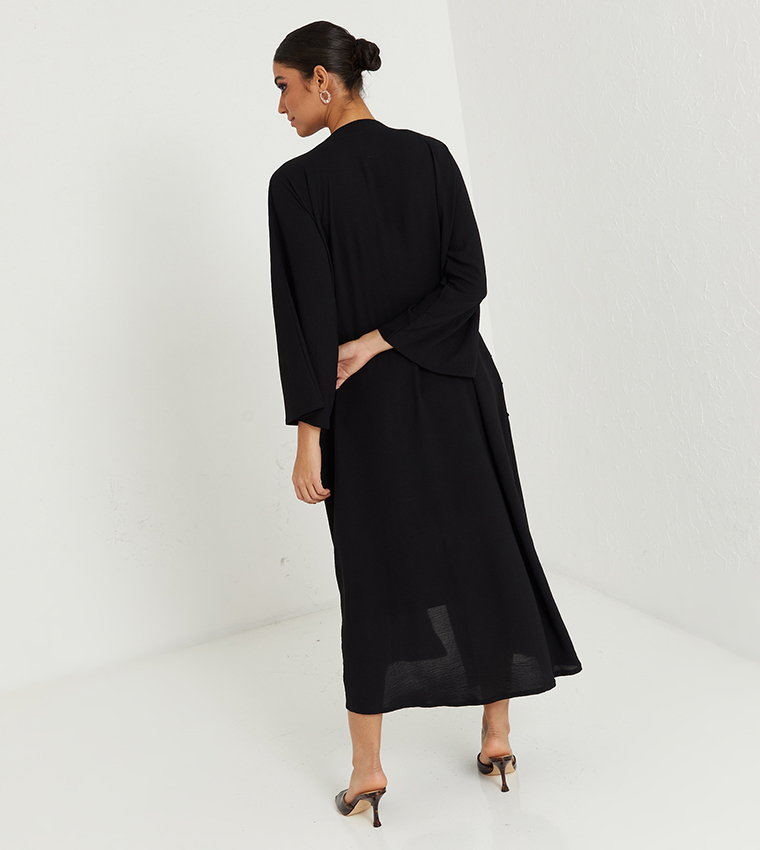 Roza Abaya  Abayas - Black Abayas