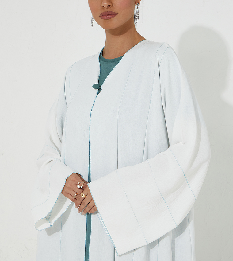 Casual Front Open Abaya