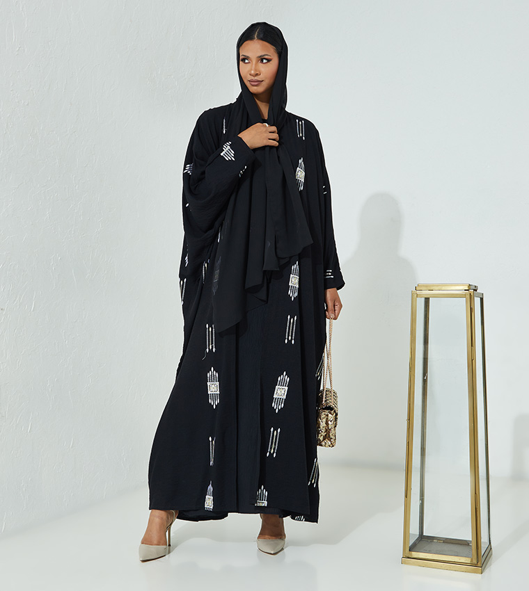 Embroidered Occasional Abaya