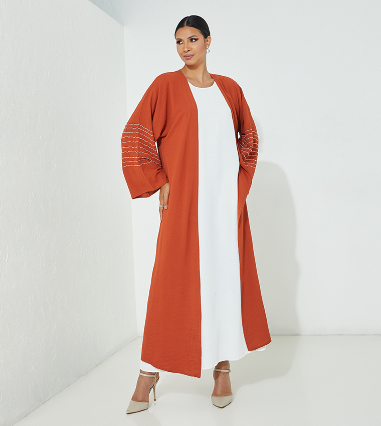 Hand Embroidered Occasional Abaya