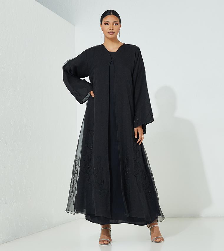 روزا عباية  عباية - أسود Abayas