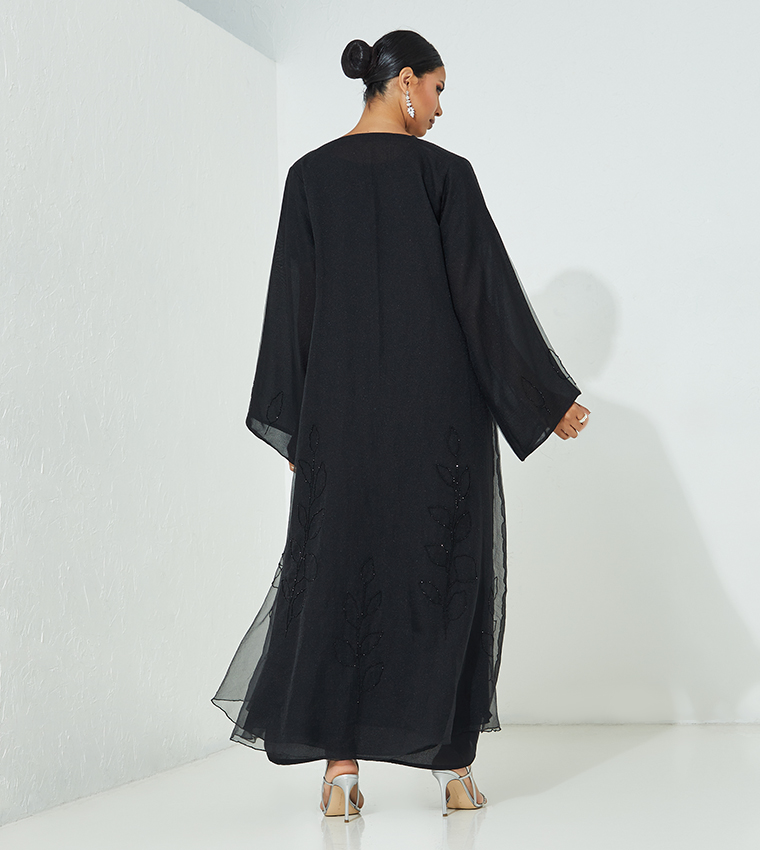 روزا عباية  عباية - أسود Abayas