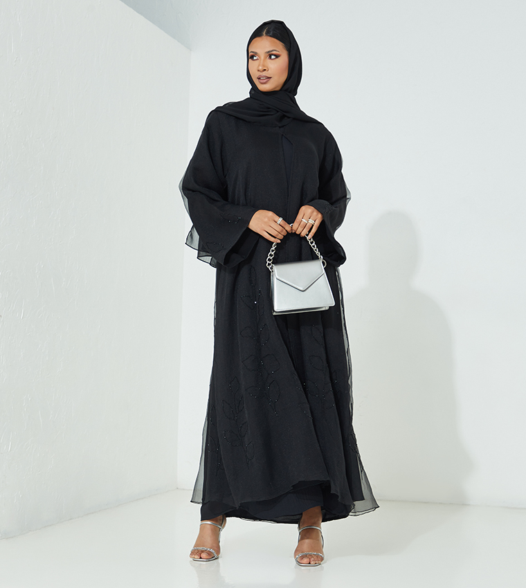 روزا عباية  عباية - أسود Abayas