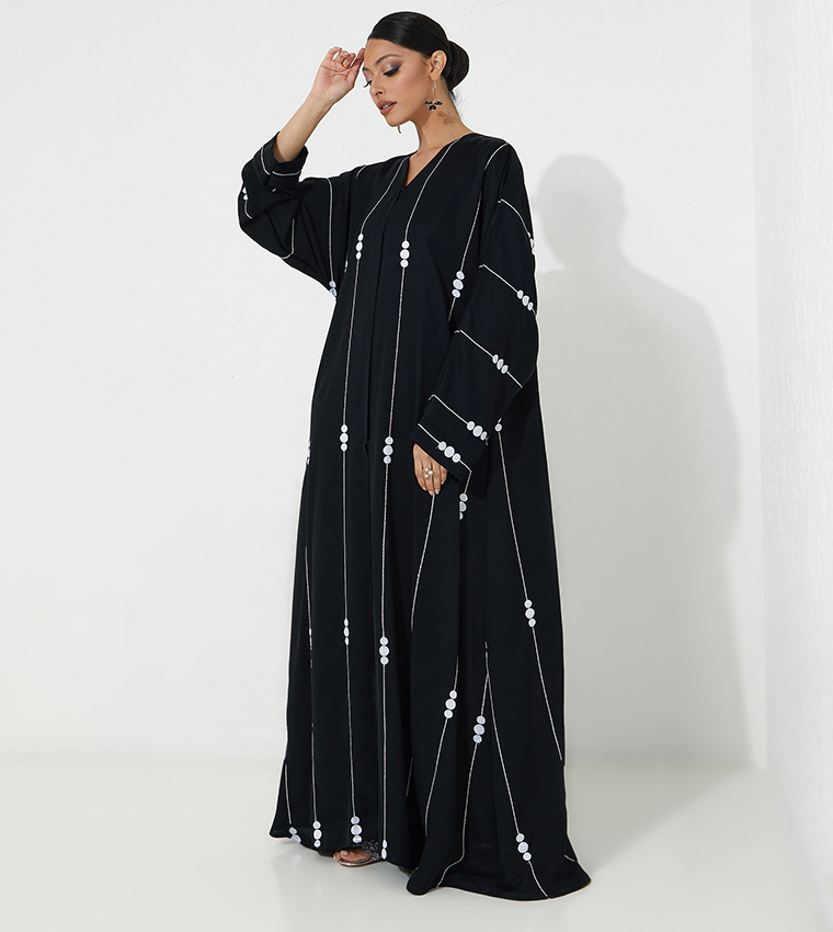 Embroidered Occasional Abaya