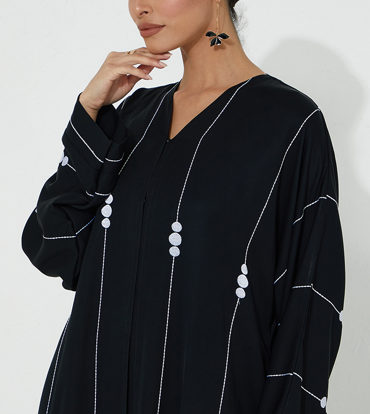 Embroidered Occasional Abaya