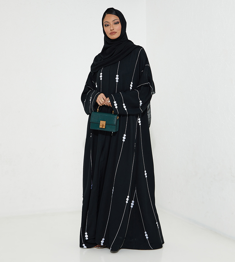 Embroidered Occasional Abaya