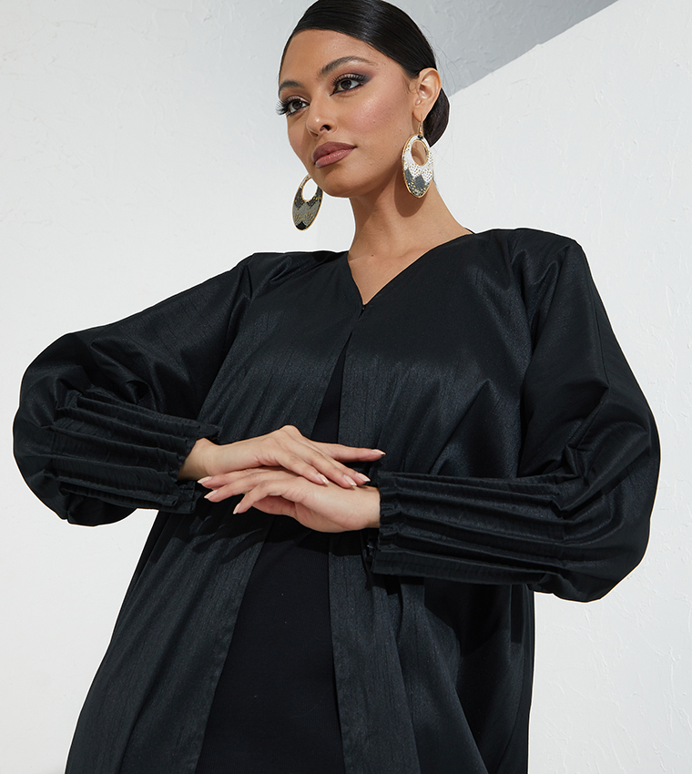 Casual Hindi Hareer Abaya 