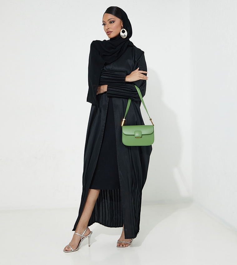 Casual Hindi Hareer Abaya 