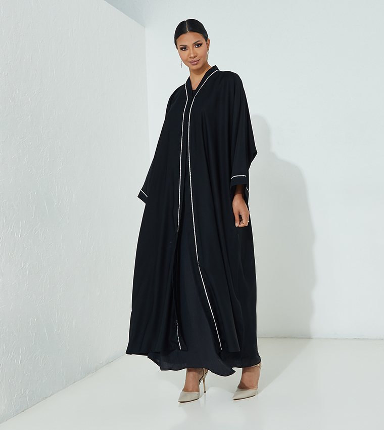 روزا عباية  عباية - أسود Abayas