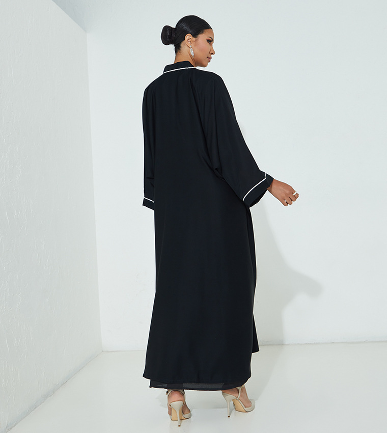 روزا عباية  عباية - أسود Abayas