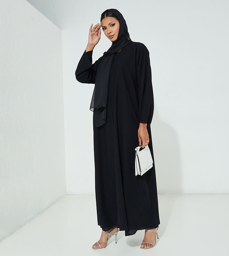 روزا عباية  عباية - أسود Abayas