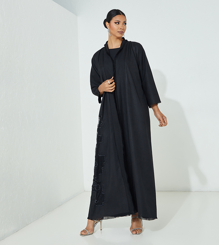 Hand Embroidered Occasional Abaya