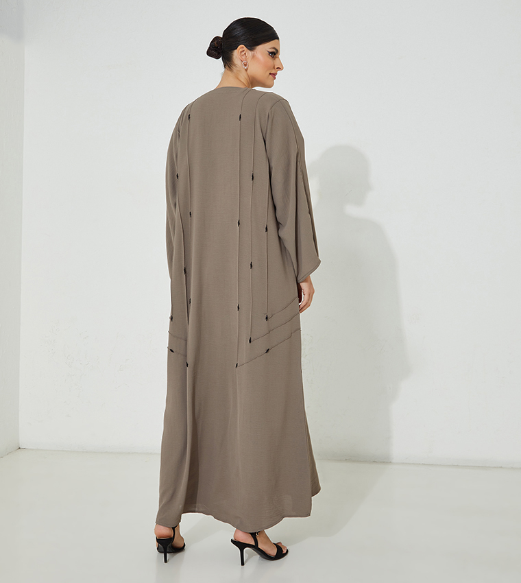 Roza Abaya  Abayas - Beige Abaya