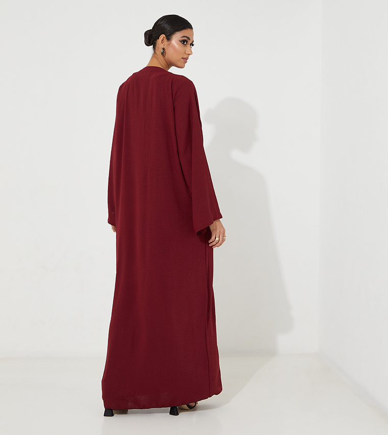 Embroidered Casual Abaya
