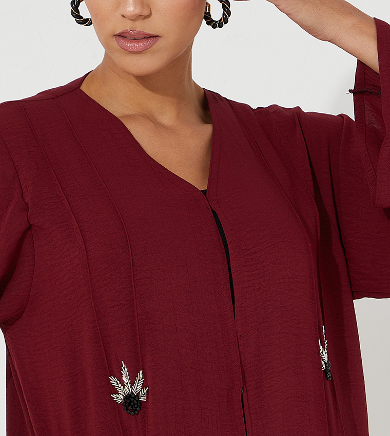 Embroidered Casual Abaya