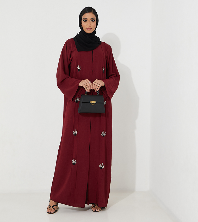 Embroidered Casual Abaya