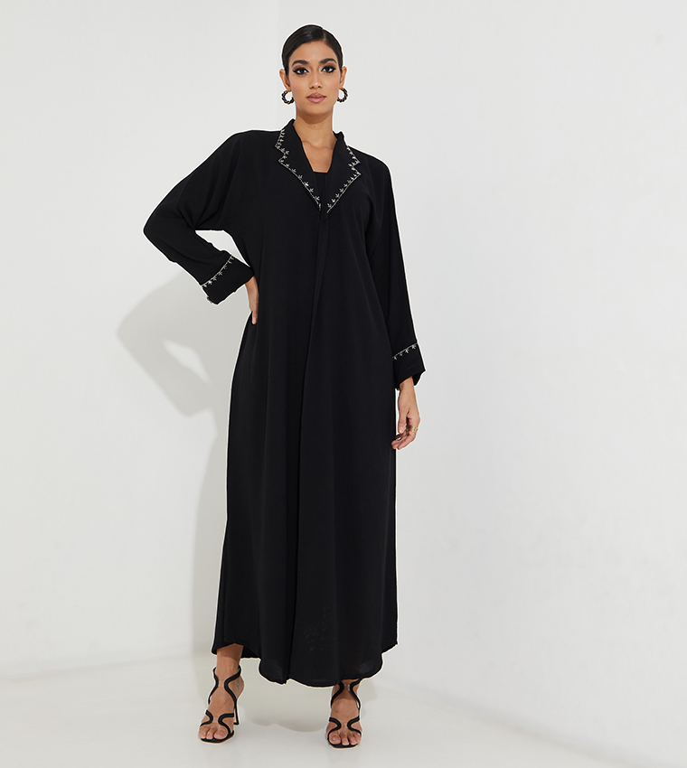 روزا عباية  عباية - أسود Abaya