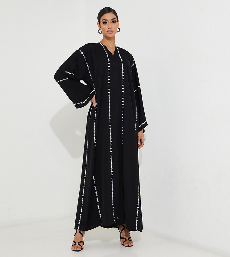 روزا عباية  عباية - أسود Abaya