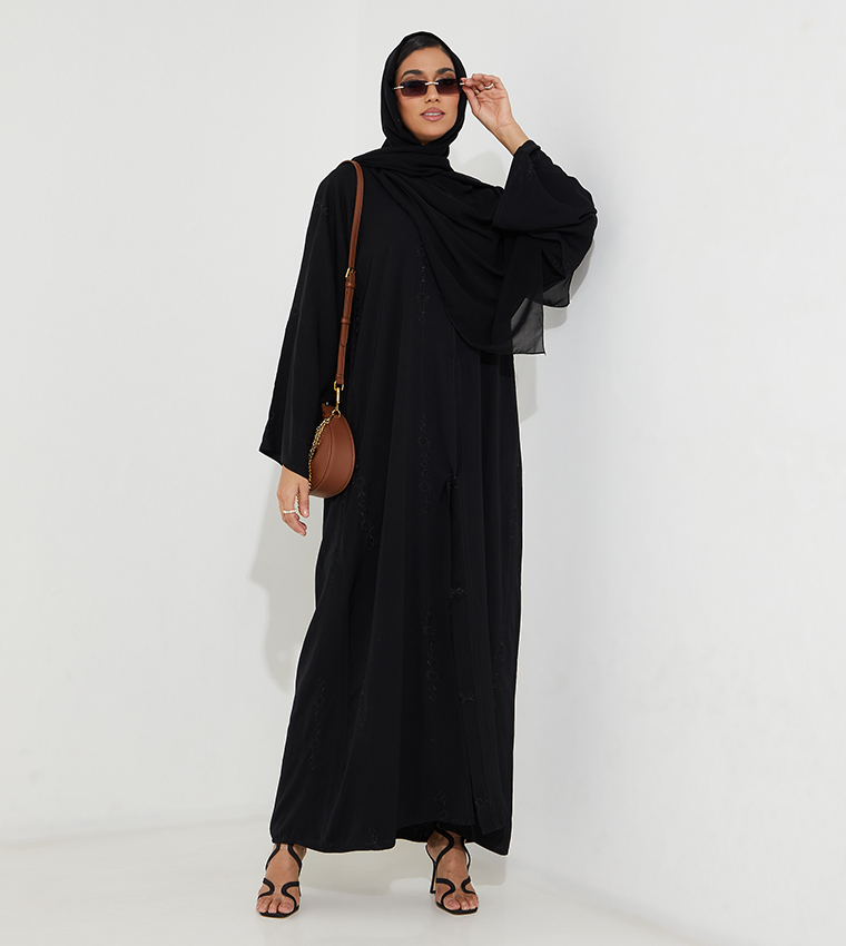 روزا عباية  عباية - أسود Abaya