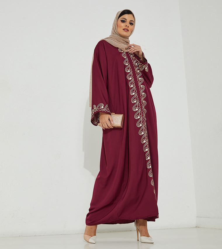 Embroidered Ocassional Abaya