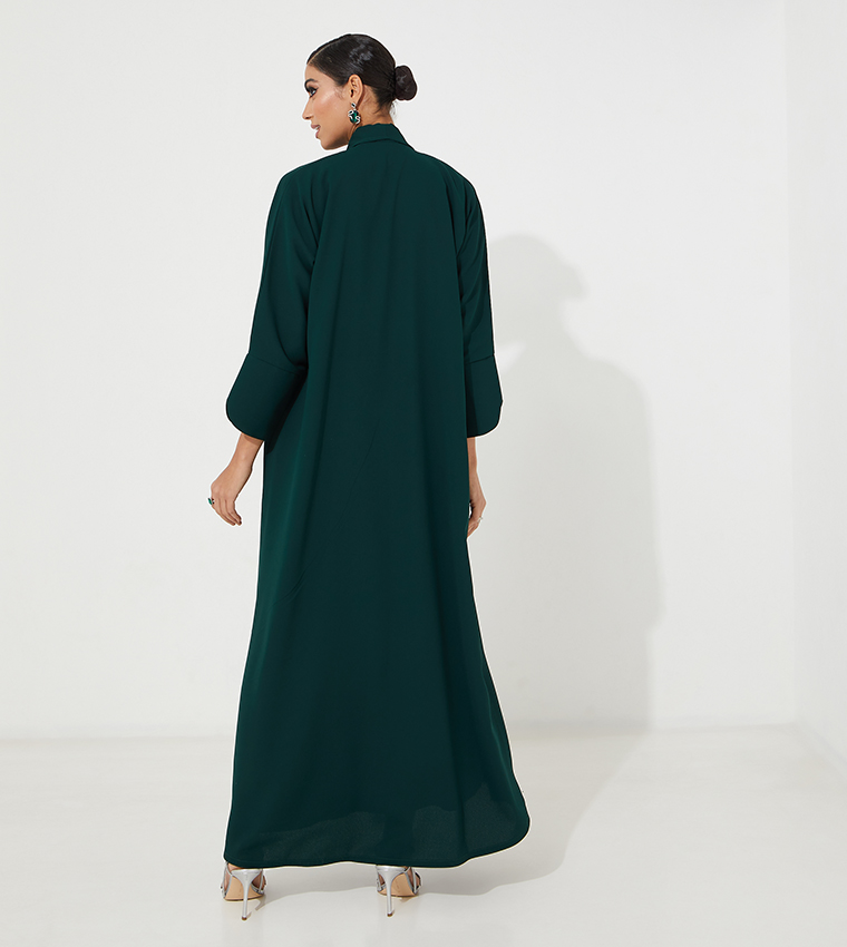 Casual Flared Abaya 