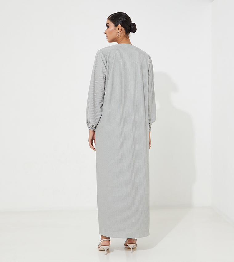 Roza Abaya  Abayas - Silver Abaya