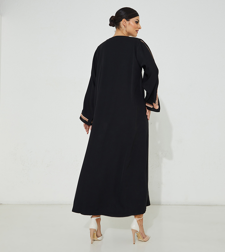 روزا عباية  عباية - أسود Abaya