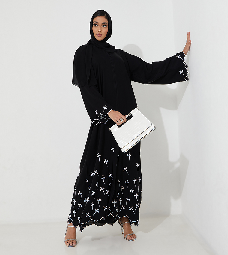 Embroidered Ocassional Abaya