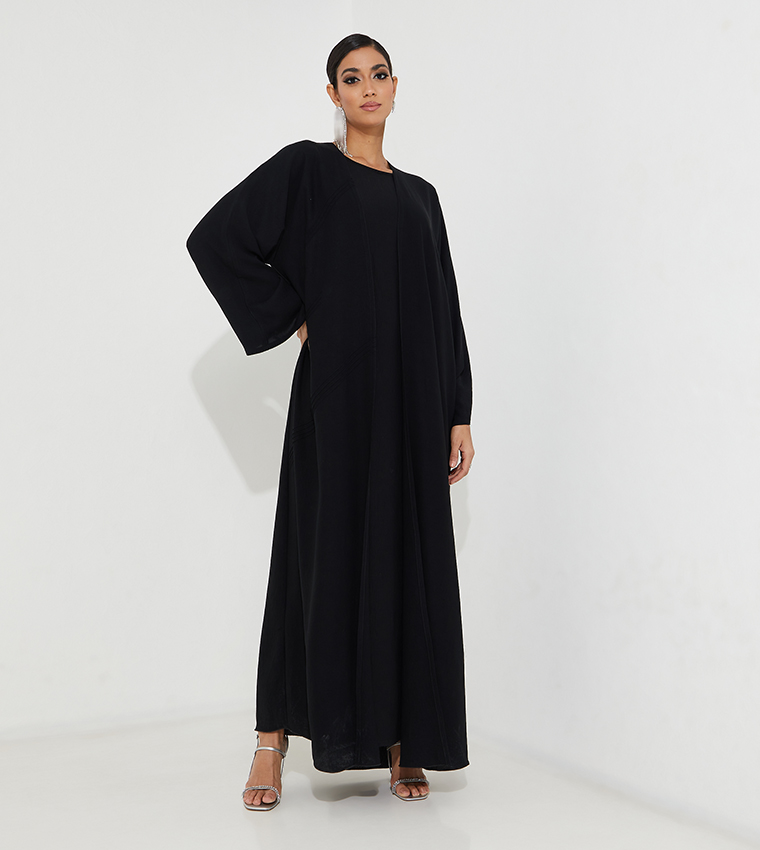 روزا عباية  عباية - أسود Abaya