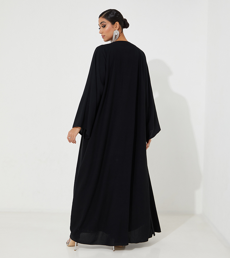 روزا عباية  عباية - أسود Abaya