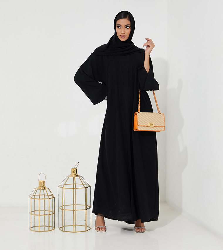 روزا عباية  عباية - أسود Abaya
