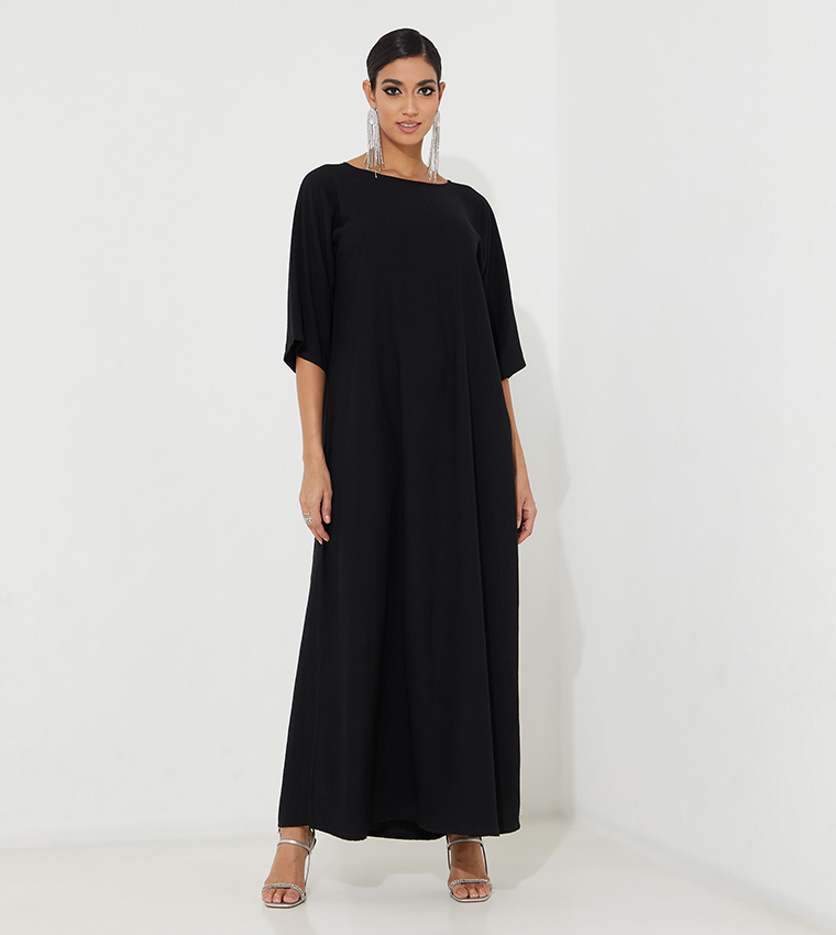 روزا عباية  عباية - أسود Abaya