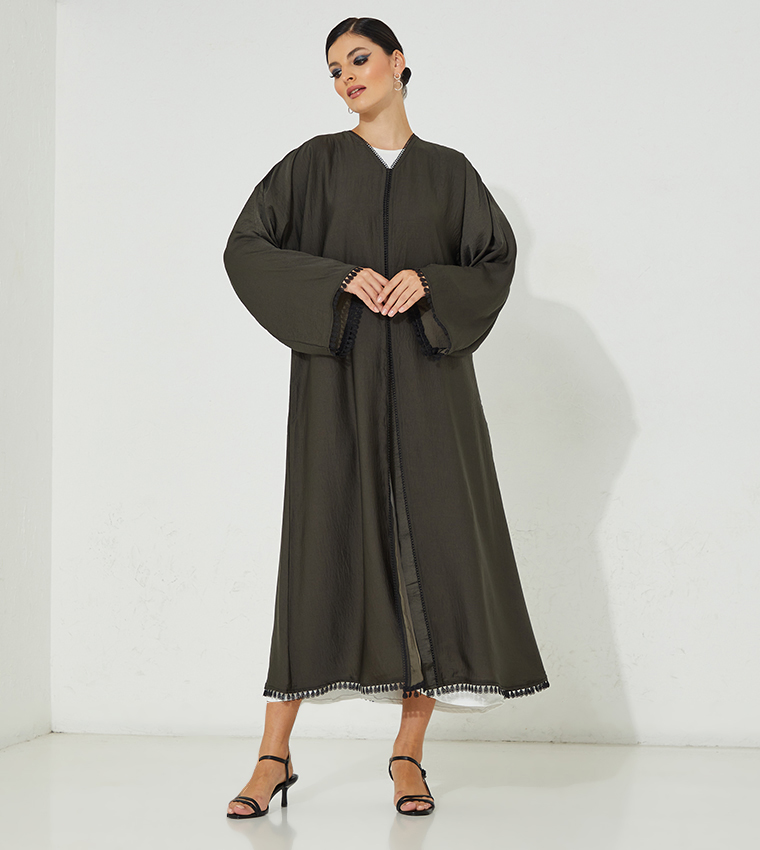 روزا عباية  عباية - أخضر Abaya