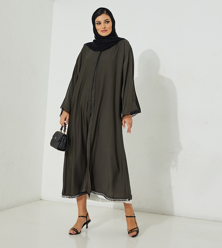 روزا عباية  عباية - أخضر Abaya