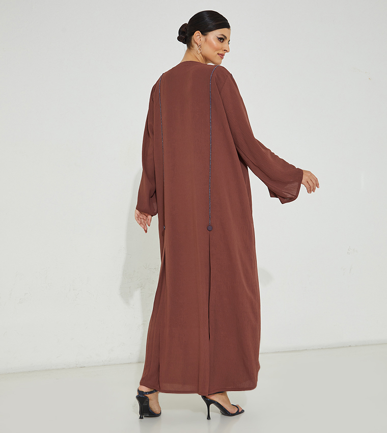 Roza Abaya  Abayas - Maroon Abaya