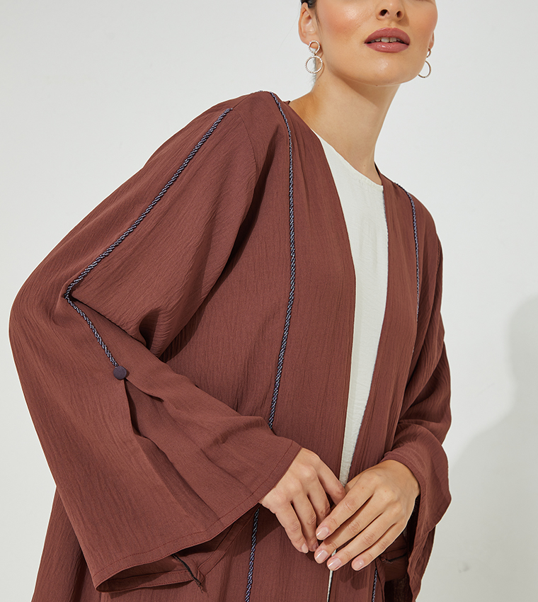 Roza Abaya  Abayas - Maroon Abaya