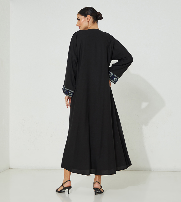 روزا عباية  عباية - أسود Abaya