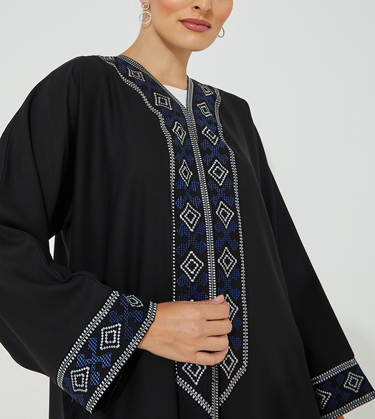 روزا عباية  عباية - أسود Abaya
