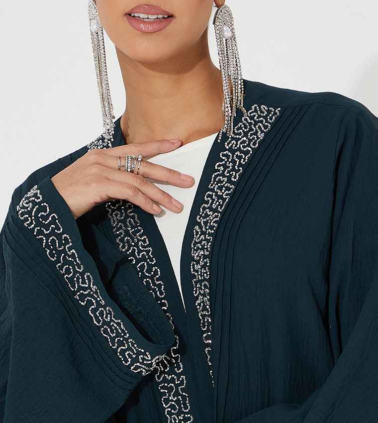Roza Abaya  Abayas - Green Abaya