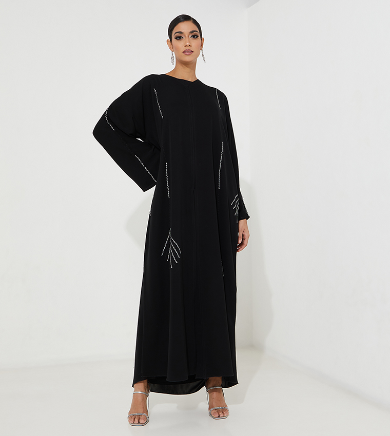 روزا عباية  عباية - أسود Abaya