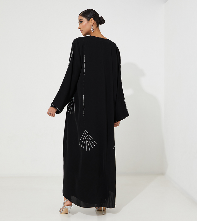 روزا عباية  عباية - أسود Abaya
