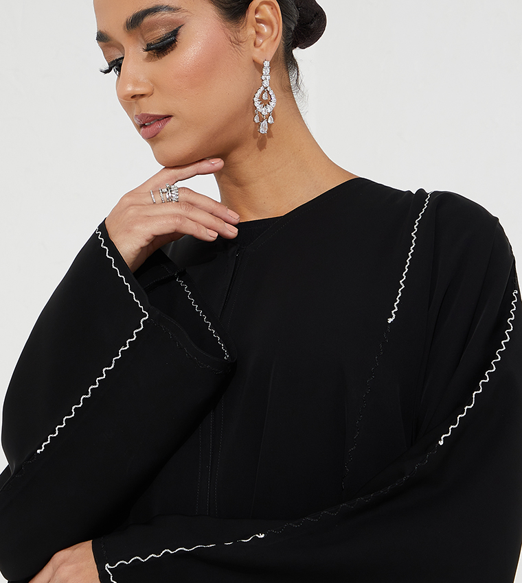 روزا عباية  عباية - أسود Abaya