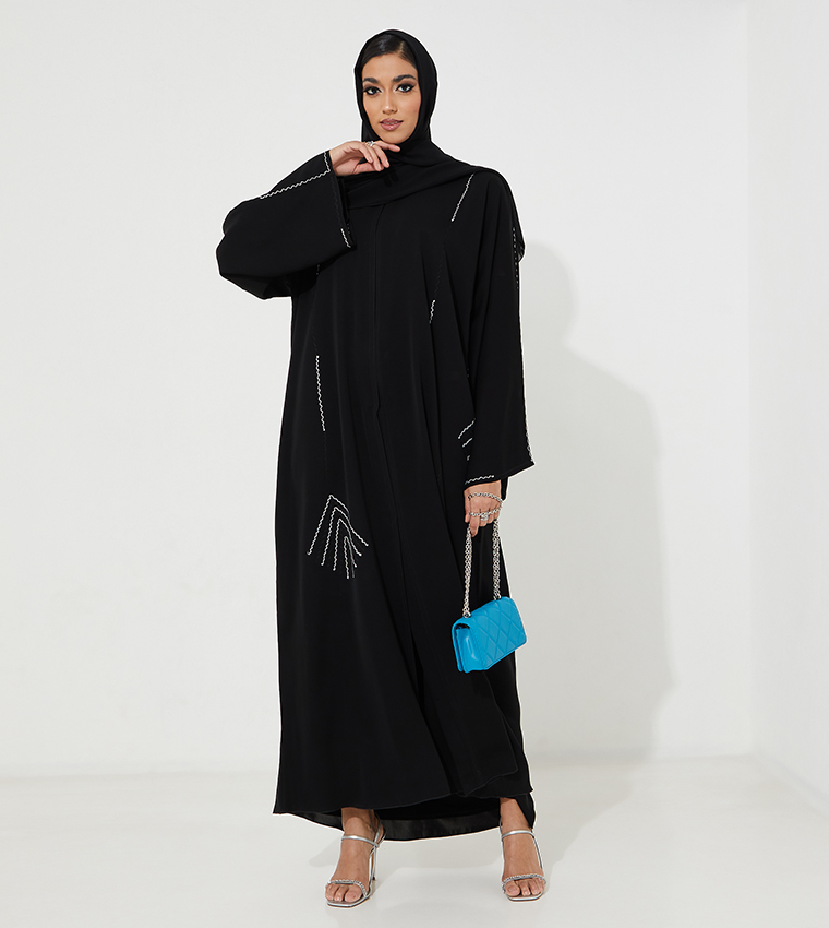 روزا عباية  عباية - أسود Abaya