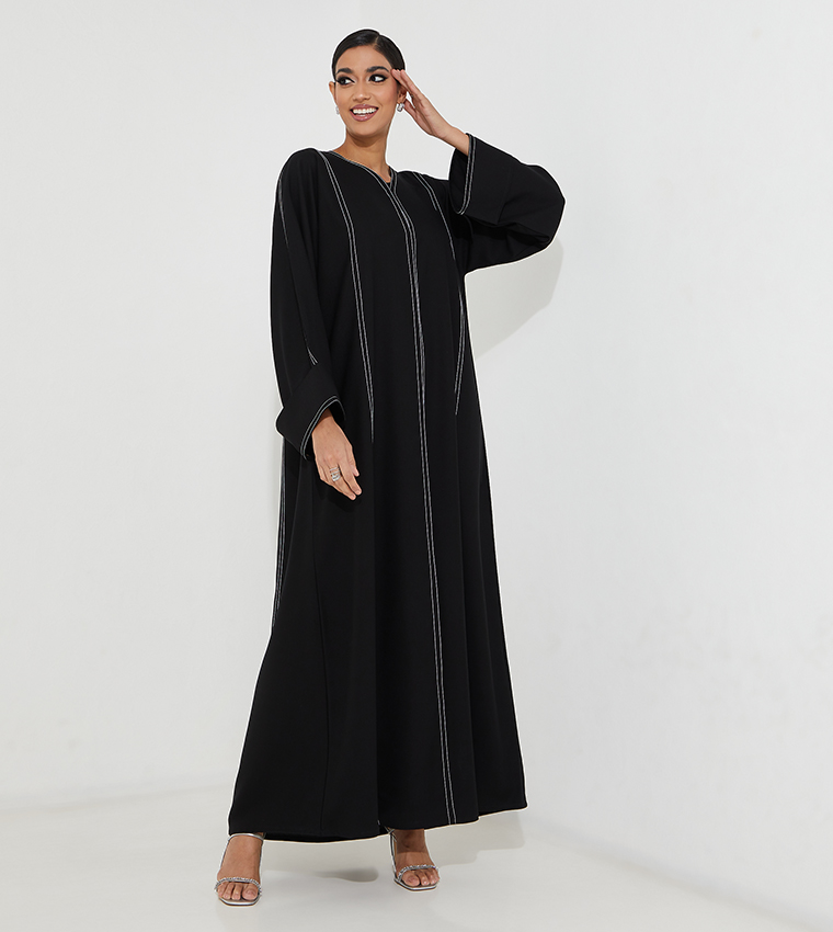 عباية مناسبات مطرزة 