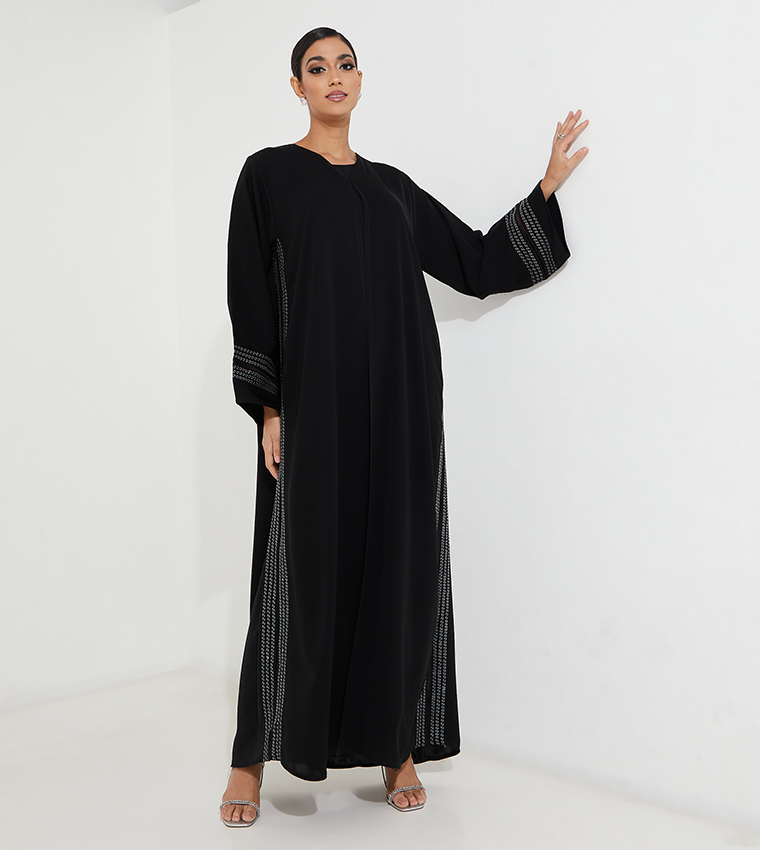 Embroidered Casual Abaya