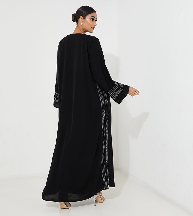 Embroidered Casual Abaya