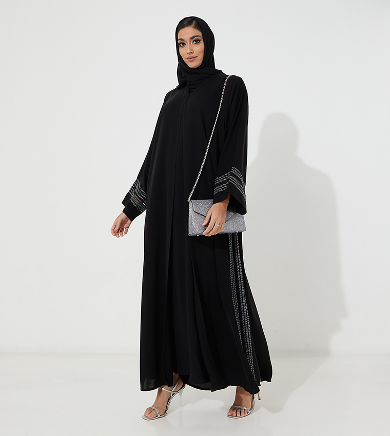 Embroidered Casual Abaya