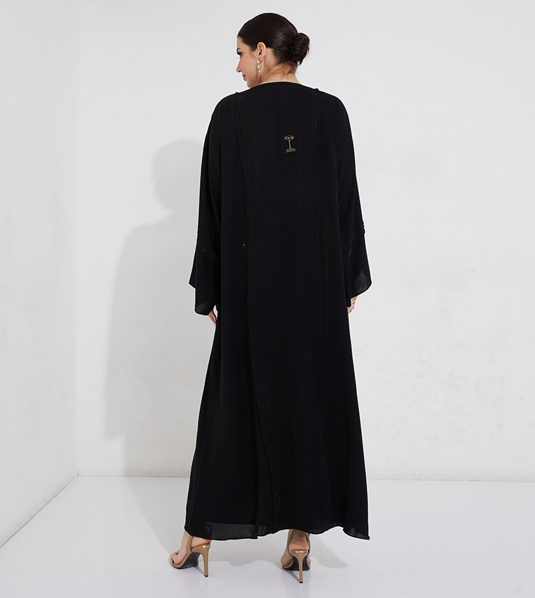 Long Sleeves Hand Work Abaya