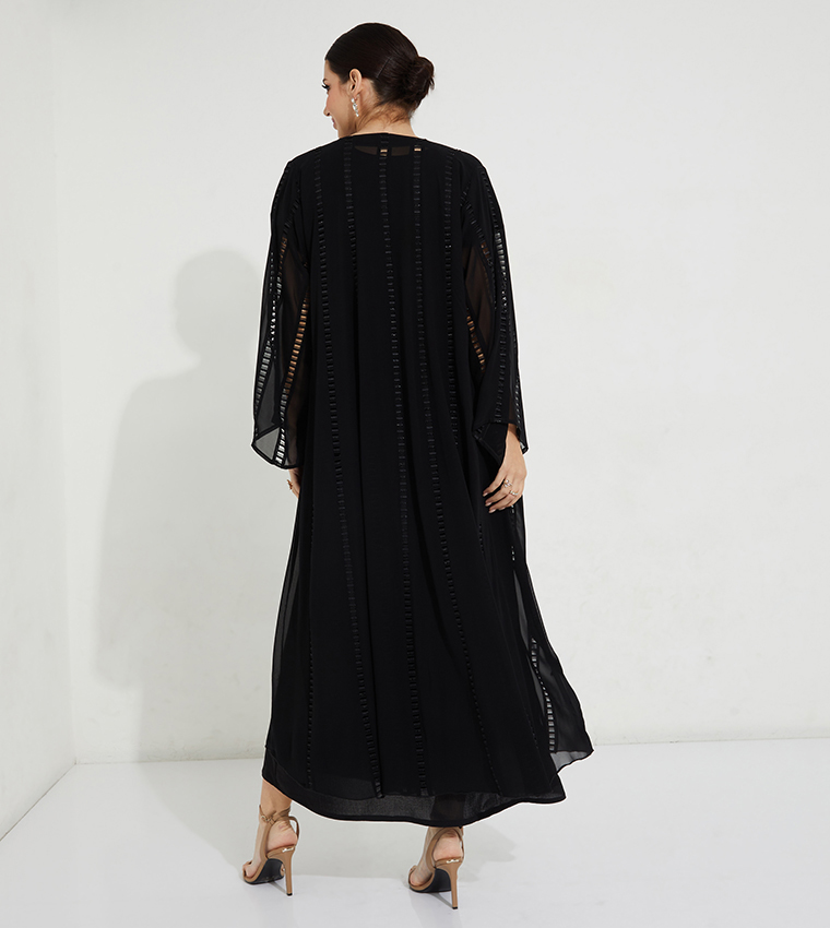 Stylish Abaya with Ari Work