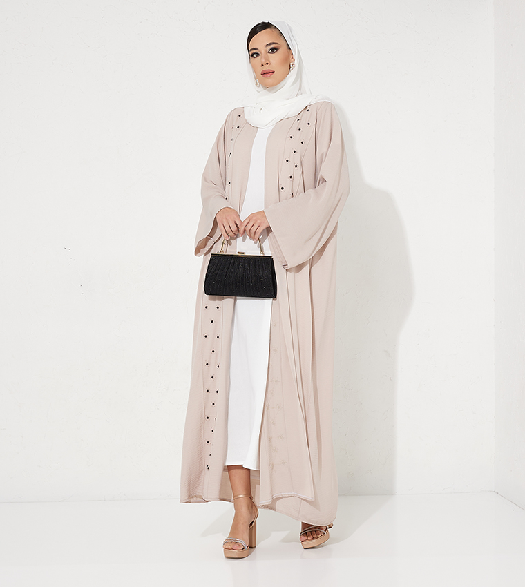 Embellished Long Sleeves Abaya